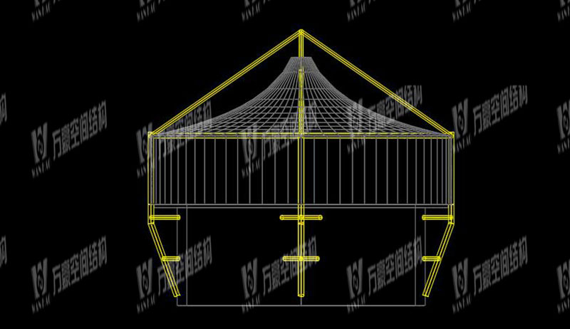萬豪2020第2標-淮安鹽化新材料產業園區污水處理廠污水池膜結構加蓋密封系統項目