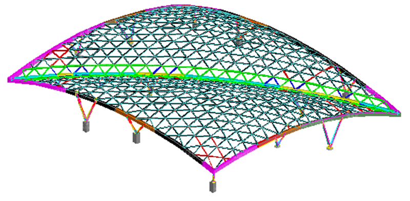ETFE膜結(jié)構(gòu)優(yōu)質(zhì)結(jié)構(gòu)獎|橫琴中拉經(jīng)貿(mào)園區(qū)ETFE天幕膜結(jié)構(gòu)項(xiàng)目