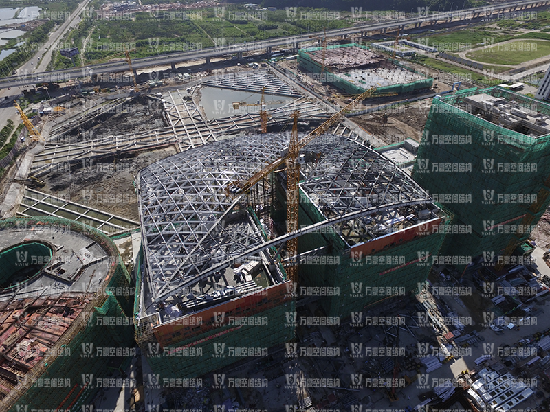 ETFE膜結(jié)構(gòu)優(yōu)質(zhì)結(jié)構(gòu)獎|橫琴中拉經(jīng)貿(mào)園區(qū)ETFE天幕膜結(jié)構(gòu)項(xiàng)目