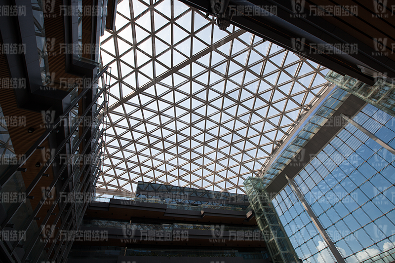 ETFE膜結(jié)構(gòu)優(yōu)質(zhì)結(jié)構(gòu)獎|橫琴中拉經(jīng)貿(mào)園區(qū)ETFE天幕膜結(jié)構(gòu)項(xiàng)目