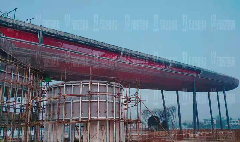 四川南充電影學院景觀膜結構項目賞析