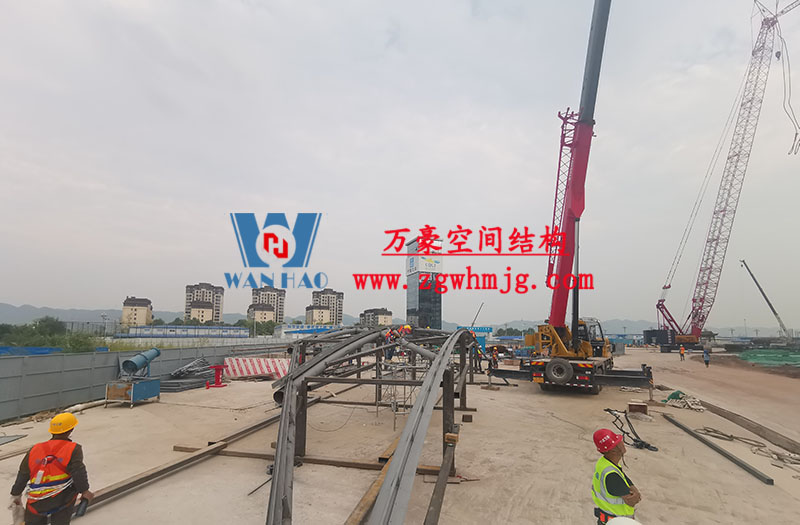 2023年亞洲杯主辦場地重慶龍興足球場項目ETFE屋面膜結構工程