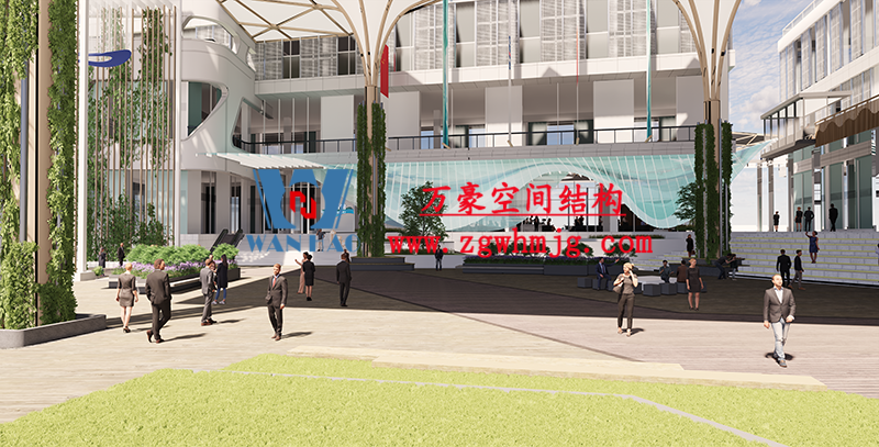 萬豪2022第3標(biāo)-中國(guó)東盟特色商品匯聚中心膜鋼構(gòu)工程