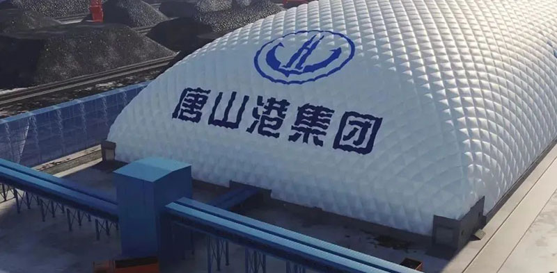 1130米，這個(gè)充氣膜有些長(zhǎng)