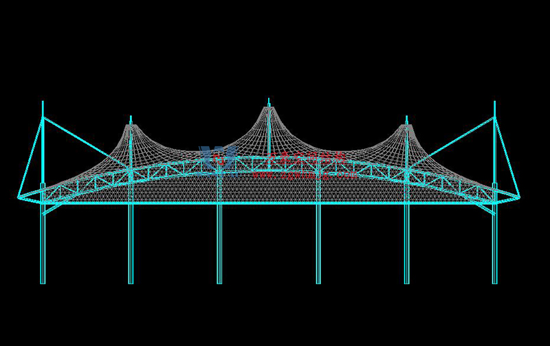 萬豪2023第6標-溫州惠民路西側綠地球場鋼膜結構工程