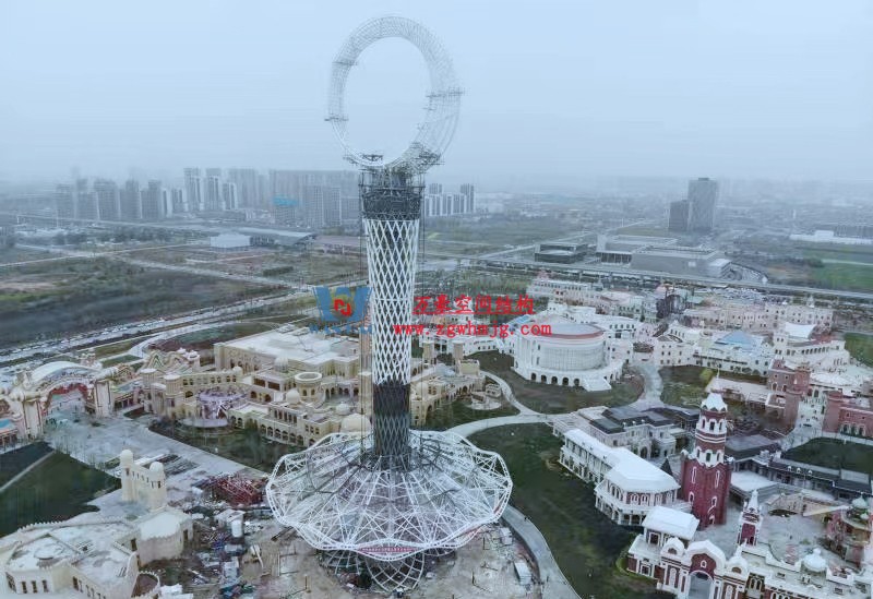 I TOWER-芭蕾舞者裙擺提升安裝階段完美收官！