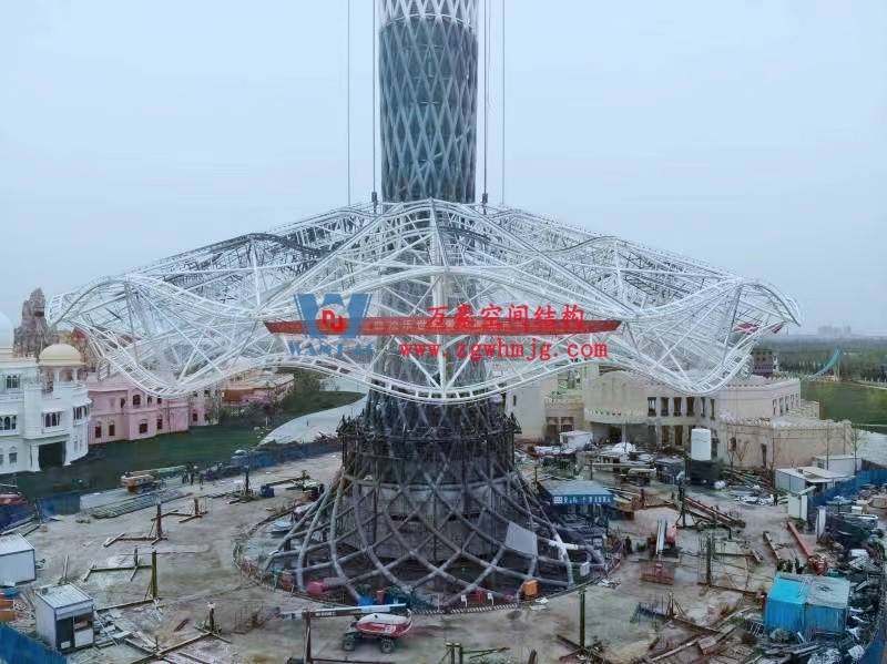 I TOWER-芭蕾舞者裙擺提升安裝階段完美收官！