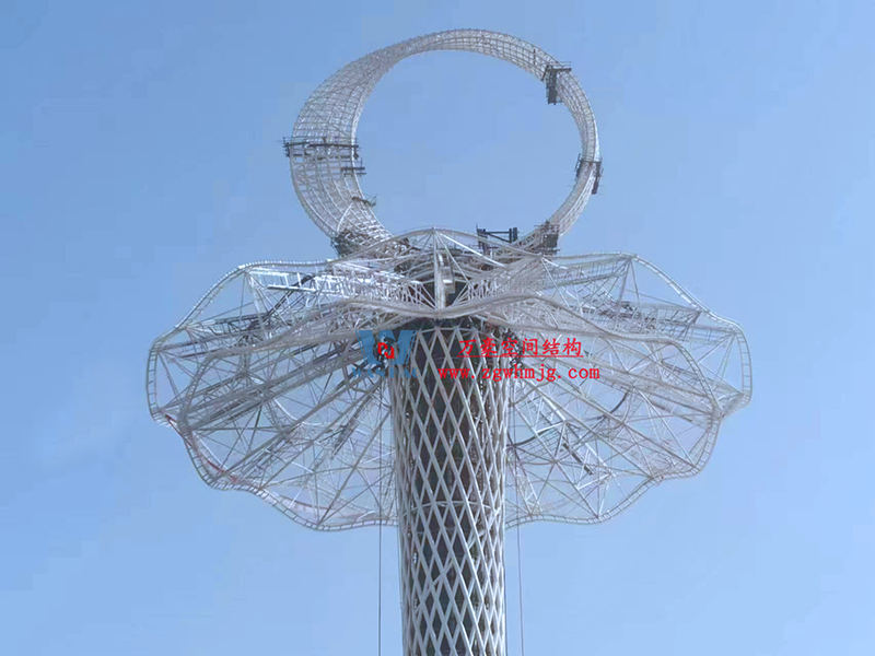 I TOWER-芭蕾舞者裙擺提升安裝階段完美收官！