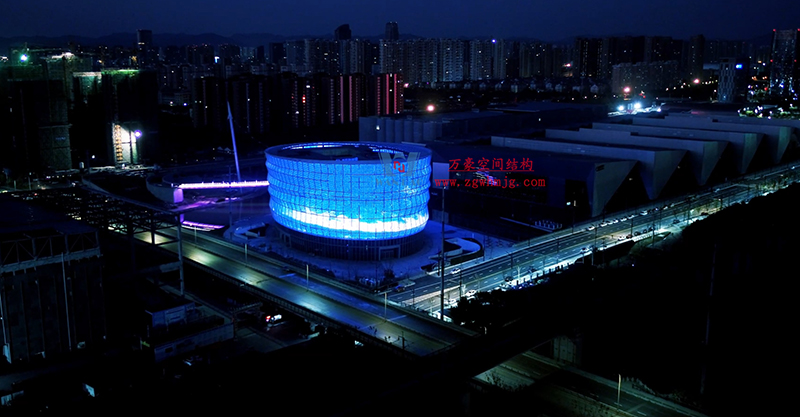 高顏值織物幕墻膜結構的優勢