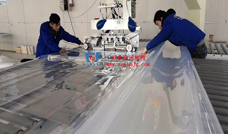 索膜結(jié)構的連接方式