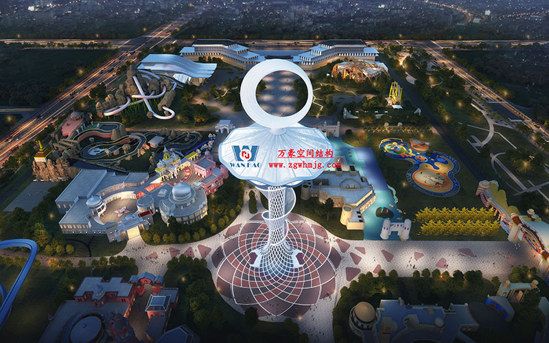 西安絲路塔ETFE膜結構項目順利完工