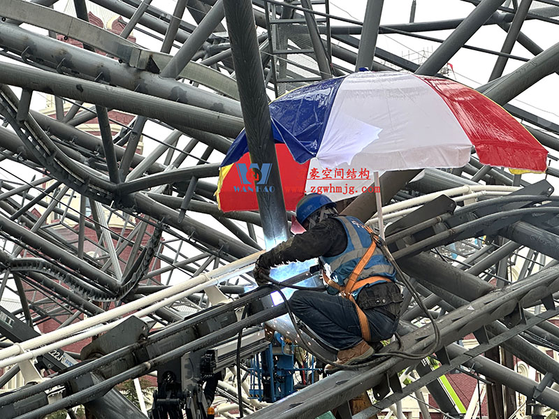 西安絲路塔ETFE膜結構項目順利完工