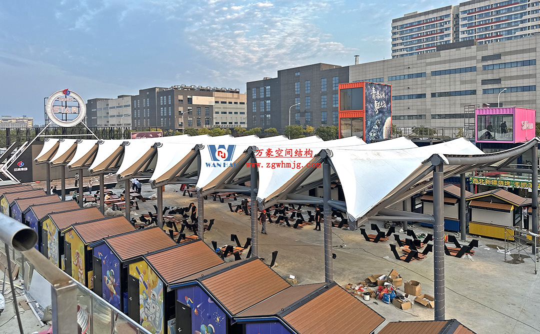 膜結構遮陽雨棚受歡迎的主要原因是什么？