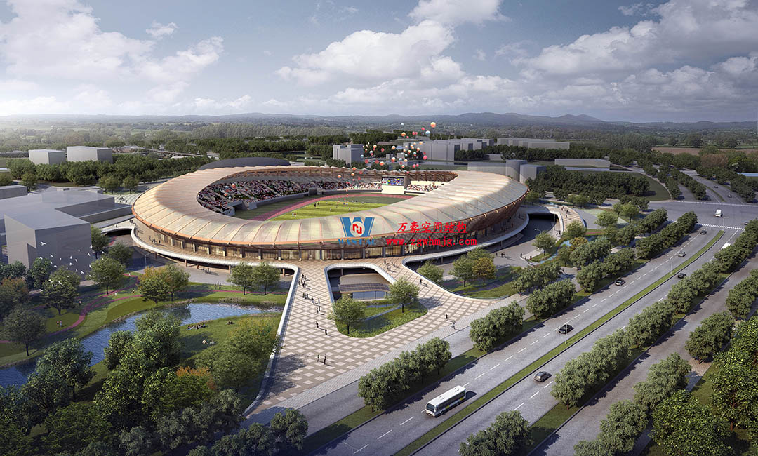 案例賞析|柔曲多變的PTFE膜結構體育場館 案例賞析|柔曲多變的PTFE膜結構體育場館