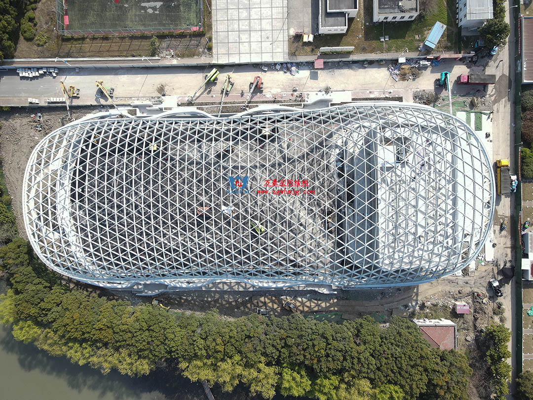 上海工程技術大學松江校區風雨操場ETFE膜結構項目