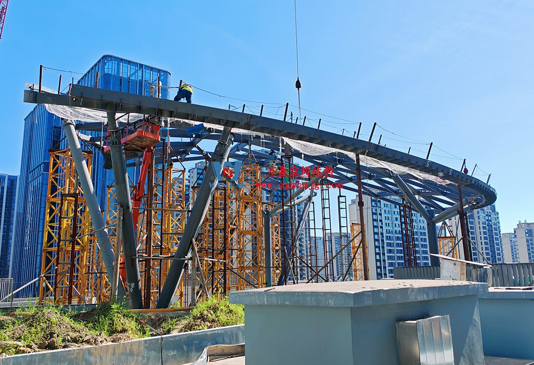 攻堅克難，全速推進|這個ETFE商業天幕迎來新進展