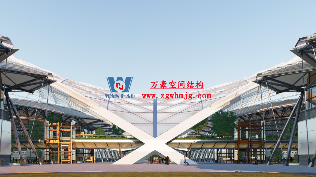 鄭州中原高鐵港數(shù)字展貿(mào)城鋼結(jié)構(gòu)項目