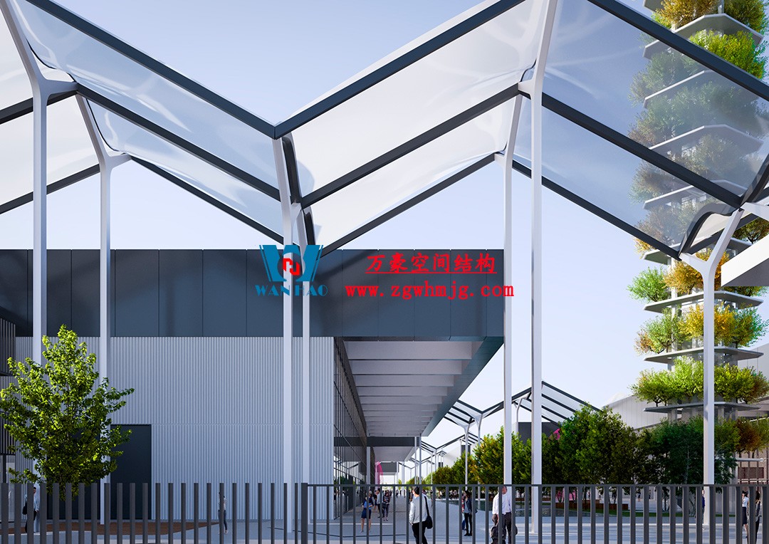 塞爾維亞會(huì)展中心ETFE膜結(jié)構(gòu)