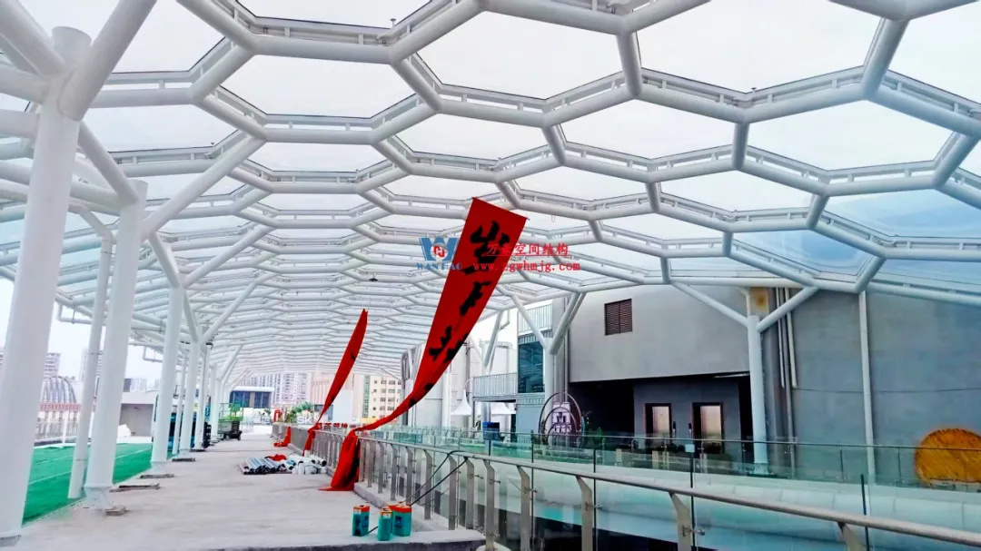 廣州茂名總匯天街商業街ETFE膜結構項目