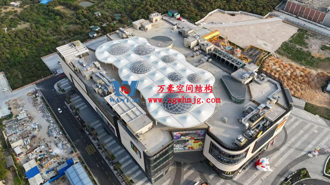廣州從化鳳凰新天地商業(yè)樓ETFE PTFE膜結(jié)構(gòu) 廣州從化鳳凰新天地商業(yè)樓ETFE PTFE膜結(jié)構(gòu)