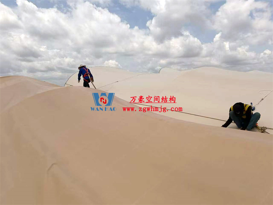 非洲杯肯尼亞體育場PTFE鋼膜結(jié)構(gòu)屋面項目
