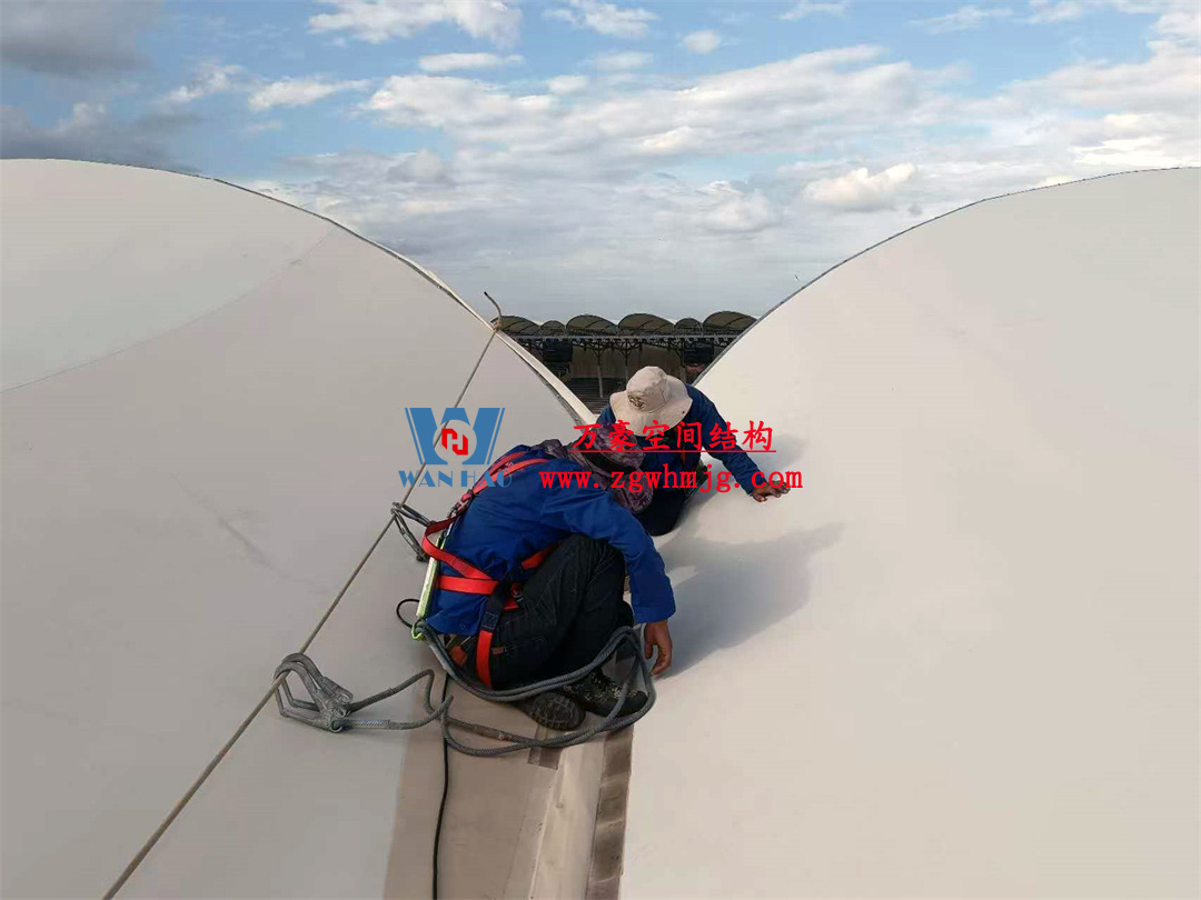 非洲杯肯尼亞體育場PTFE鋼膜結(jié)構(gòu)屋面項目