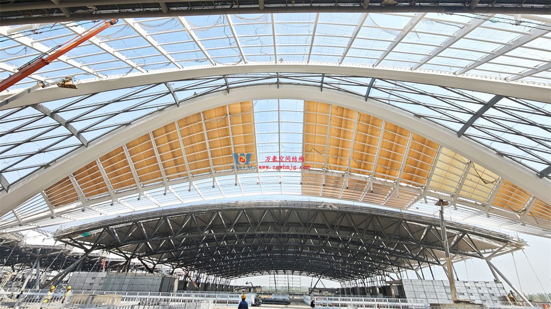 千帆競發(fā)勢如虹｜中原國際會展中心膜結(jié)構(gòu)天幕攻堅實(shí)錄，擎起中原會展新地標(biāo)！