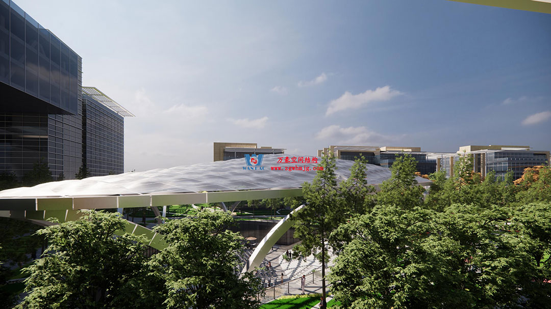 ETFE氣枕膜與雙曲面空間網殼結構結合是什么樣?一起來一睹真容 ETFE氣枕膜與雙曲面空間網殼結構結合是什么樣?一起來一睹真容