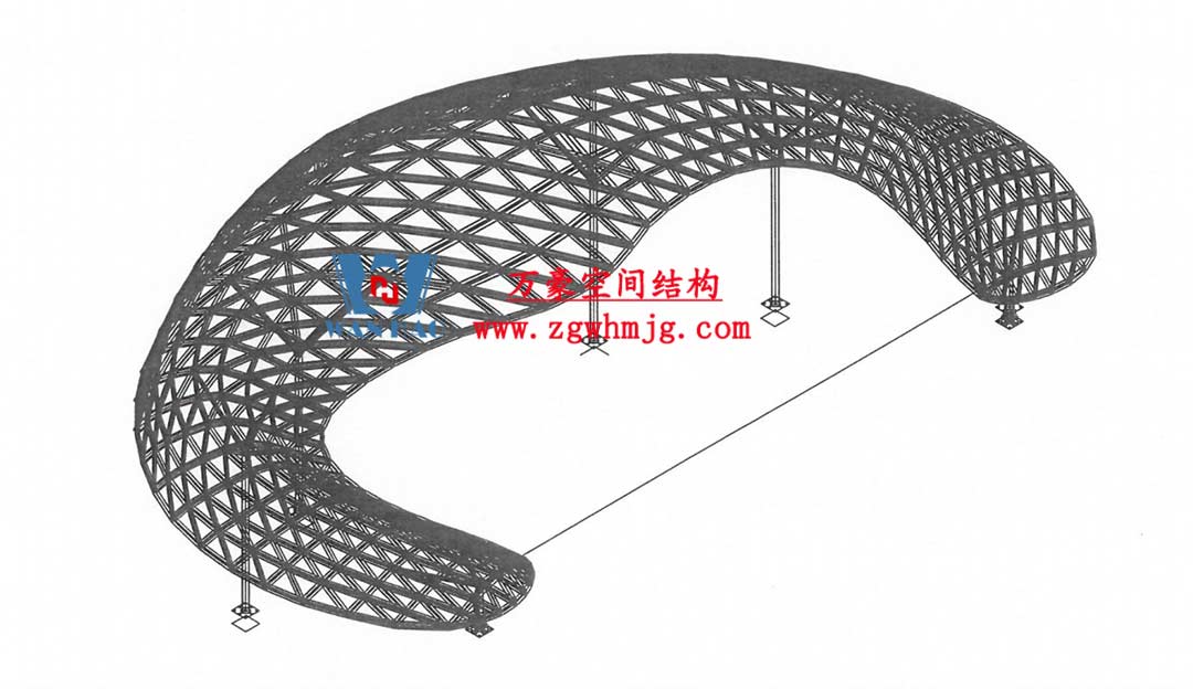安吉縣人民路地塊房產開發ETFE膜結構項目