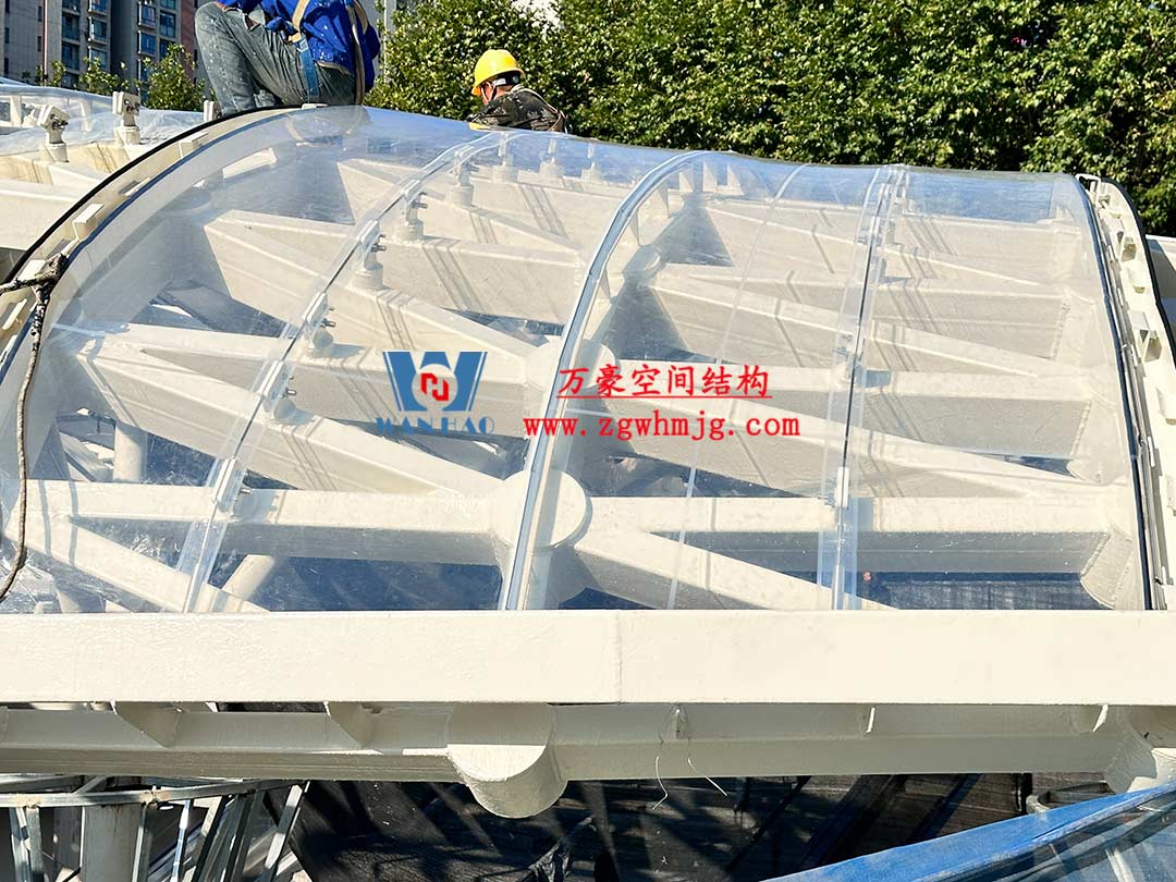 安吉縣人民路地塊房產開發ETFE膜結構項目