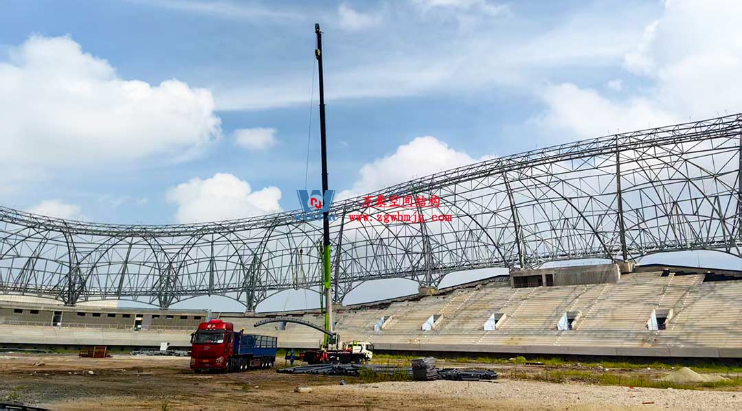 山東蓬萊體育場PTFE膜結(jié)構(gòu)項目