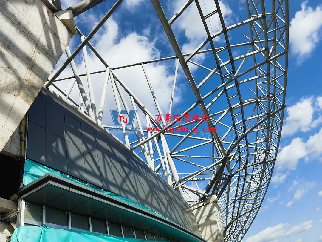 山東蓬萊體育場PTFE膜結(jié)構(gòu)項目