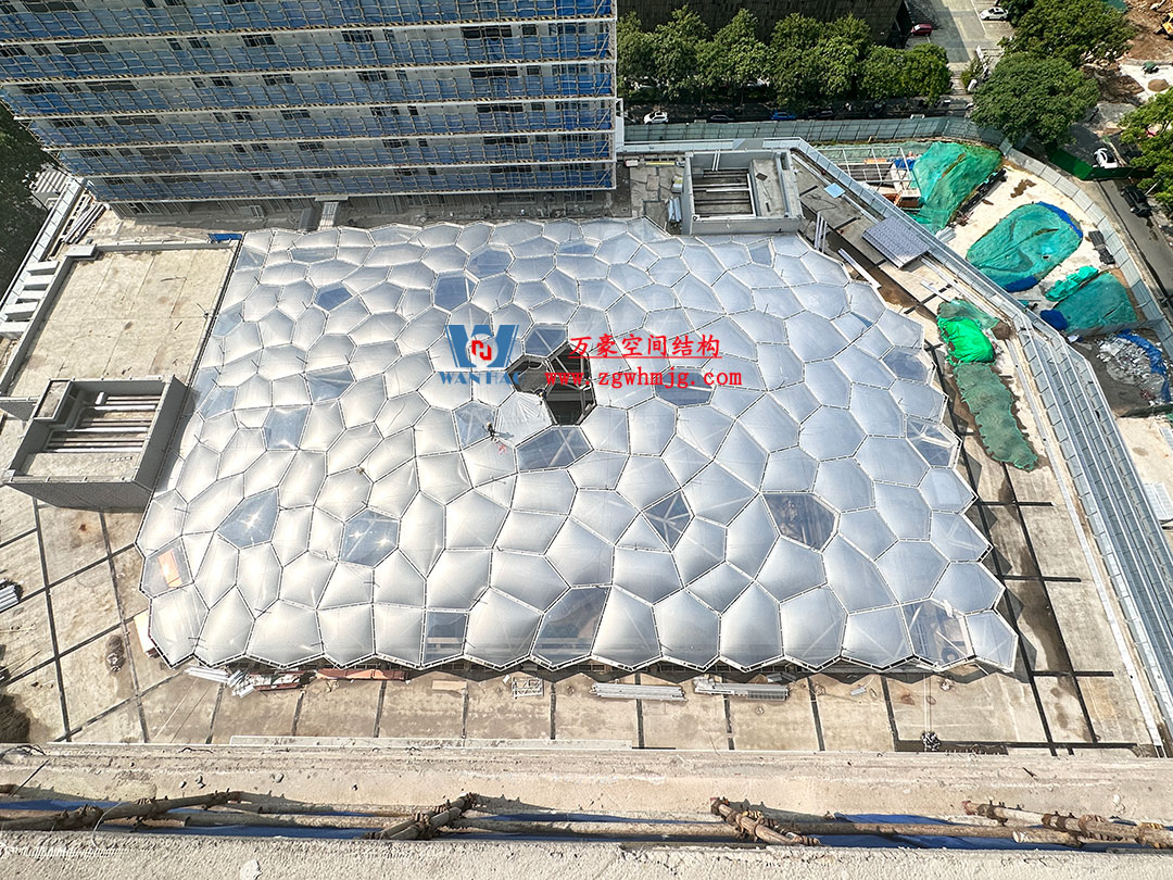 安吉縣昌碩小區地塊房產開發項目ETFE天幕