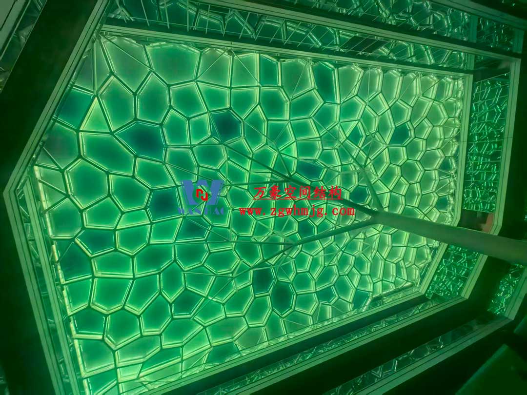 安吉縣昌碩小區地塊房產開發項目鋼結構天幕工程