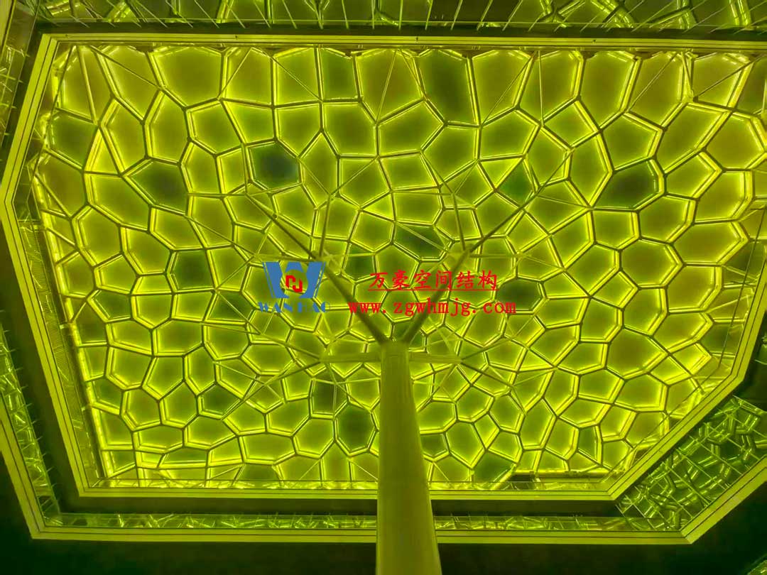 安吉縣昌碩小區地塊房產開發項目鋼結構天幕工程