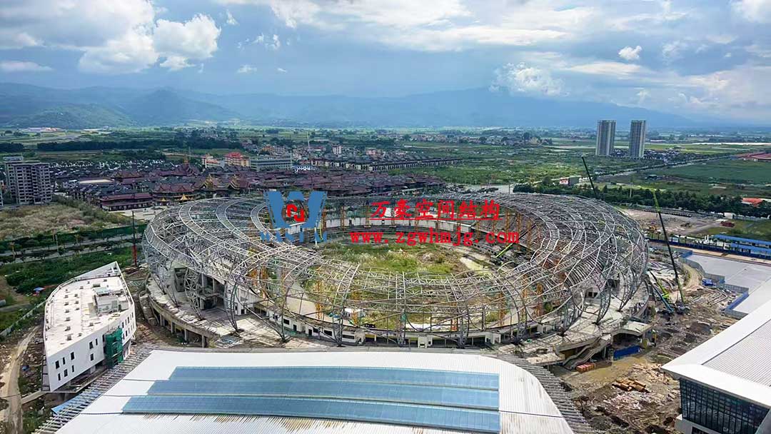 瑞麗國際文體中心建設項目體育場鋼結構工程 瑞麗國際文體中心建設項目體育場鋼結構工程