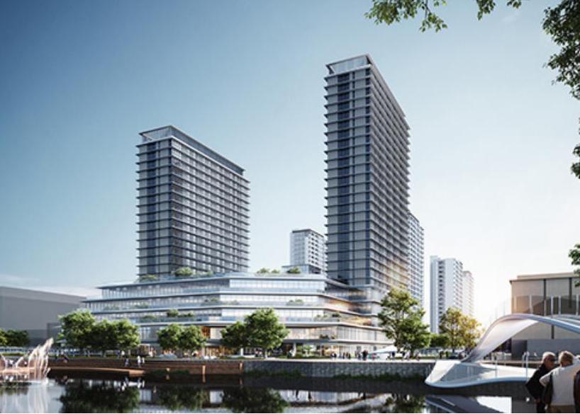 安吉縣昌碩小區(qū)地塊房產(chǎn)開發(fā)項目ETFE天幕