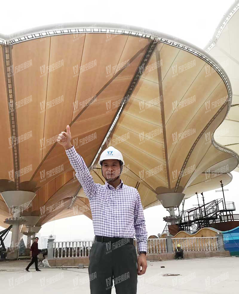 萬豪空間結(jié)構(gòu)重大項目現(xiàn)場學(xué)習(xí)觀摩會