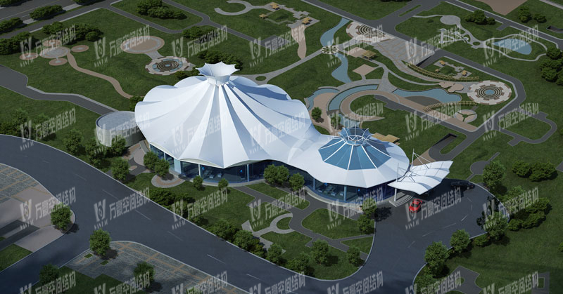 東錢湖宴會廳ETFE氣枕膜結構項目